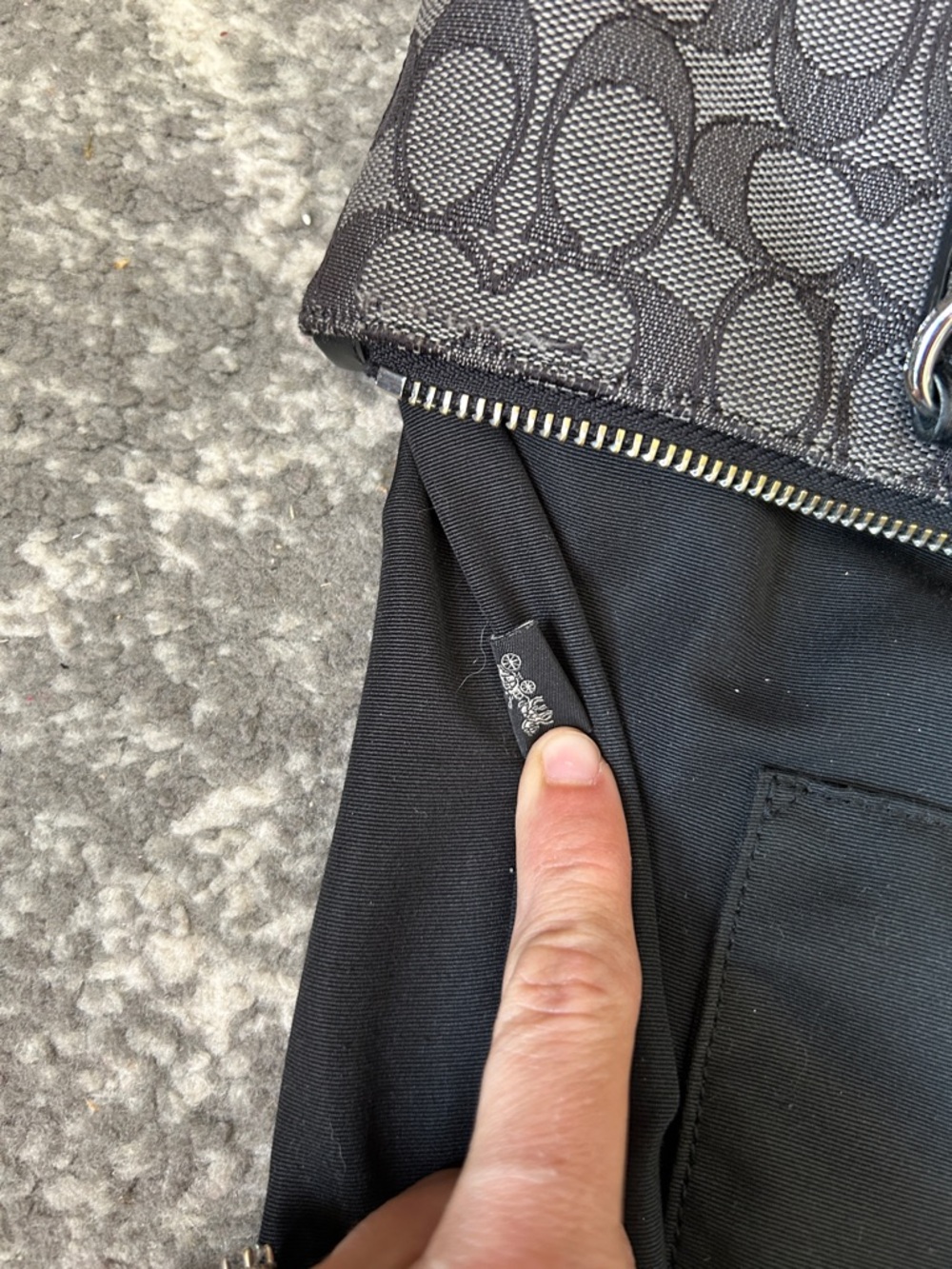 Coach Signature Canvas Kelsey Shoulder Bag - Picture 5 of 16
